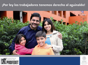 Por ley los trabajadores tenemos derecho al aguinaldo